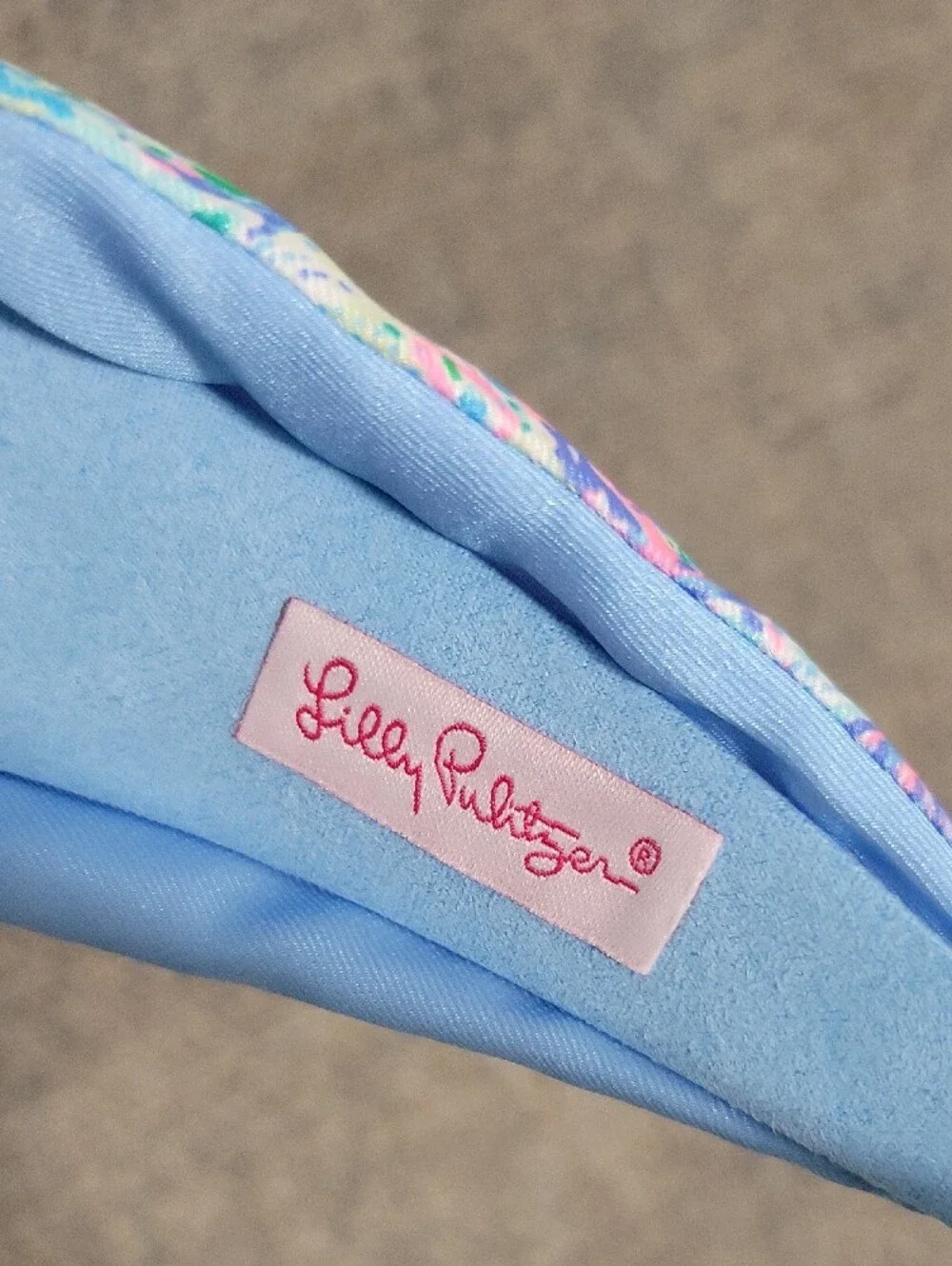 LILLY PULITZER Top Knot Wide Headband in Soleil It On Me